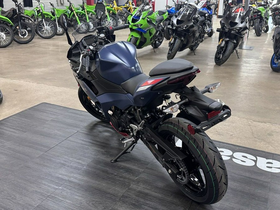 2026 Kawasaki Ninja 500 ABS Metallic Matte Twilight Blue