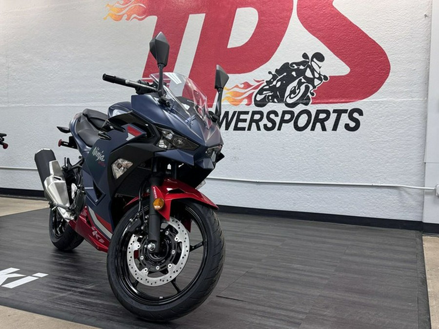 2026 Kawasaki Ninja 500 ABS Metallic Matte Twilight Blue