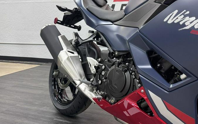 2026 Kawasaki Ninja 500 ABS Metallic Matte Twilight Blue