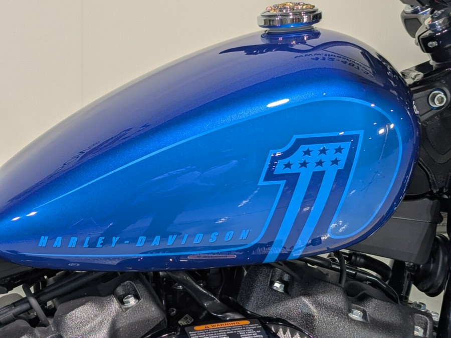 2024 Harley-Davidson® Street Bob® 114 Blue Burst