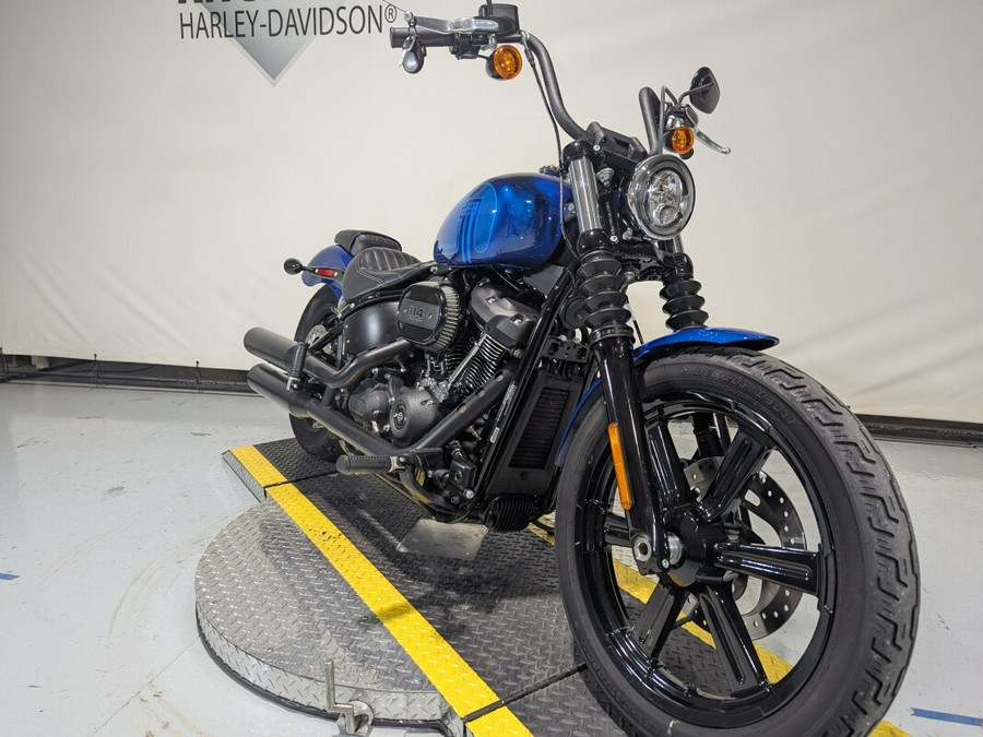 2024 Harley-Davidson® Street Bob® 114 Blue Burst