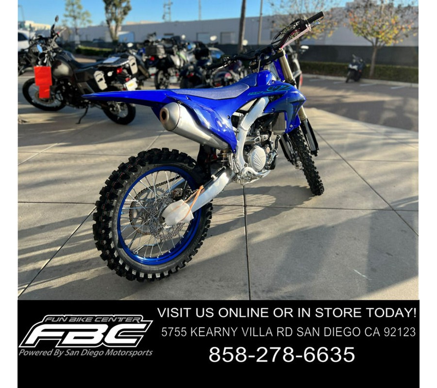 2024 Yamaha YZ250F Team Yamaha Blue