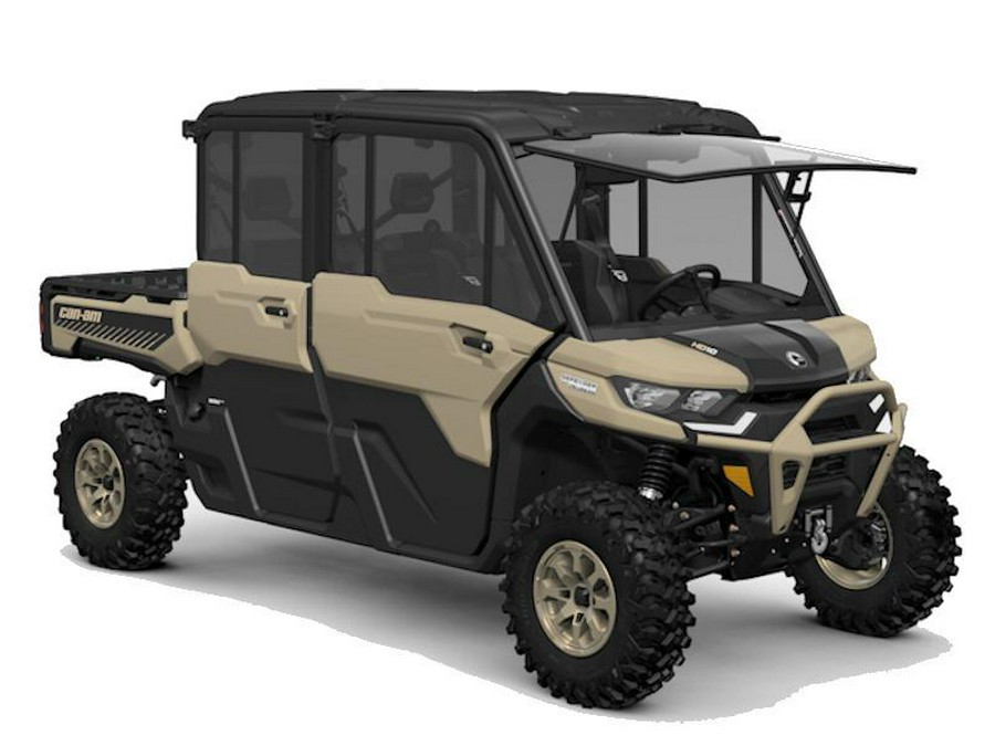 2025 Can-Am® Defender MAX Limited HD10 Desert Tan & Stealth Black