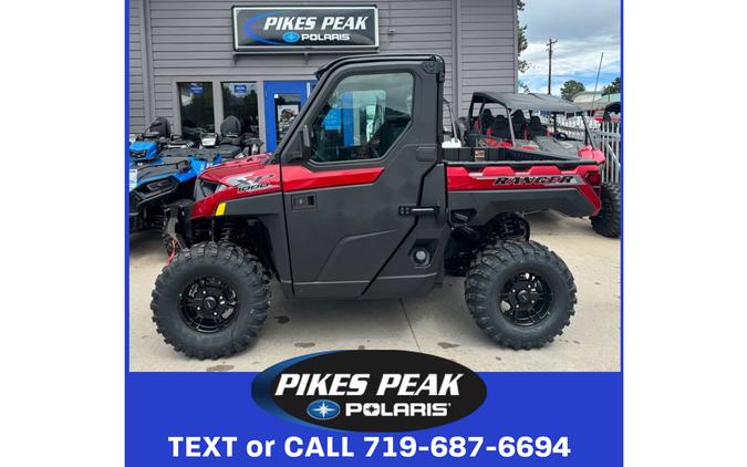 2025 Polaris Industries RANGER XP 1000 NORTHSTAR EDITION ULTIMATE SUNSET RED