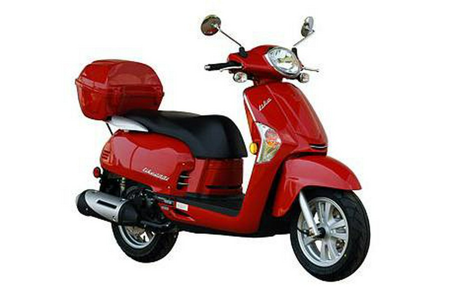 2015 KYMCO Like 200i Red