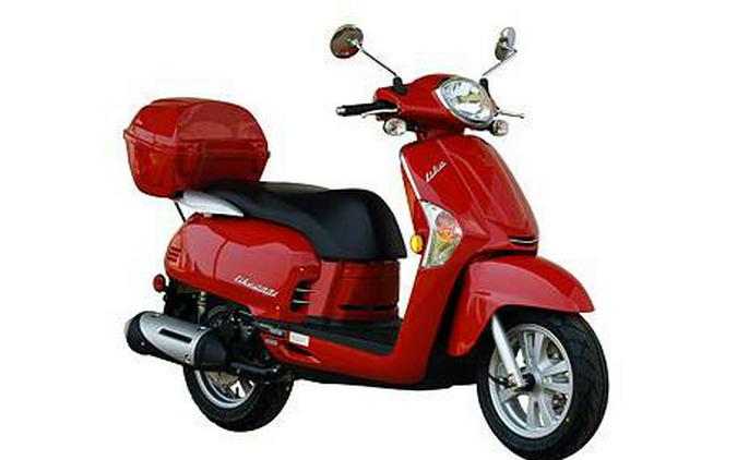 2015 KYMCO Like 200i Red