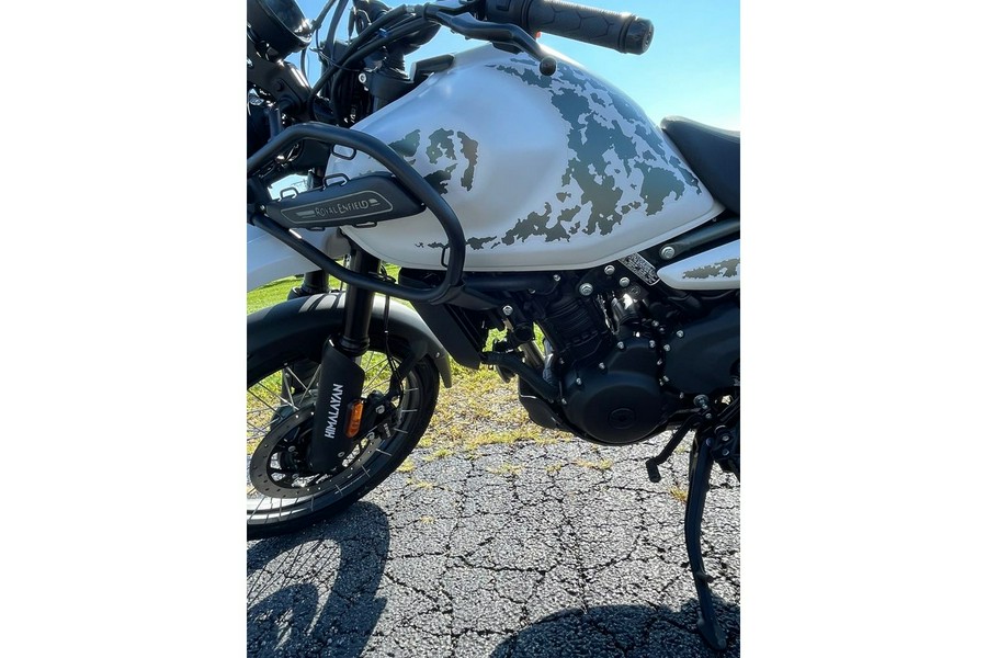 2026 Royal Enfield HIMALAYAN 450 - KAMET WHITE TUBELESS
