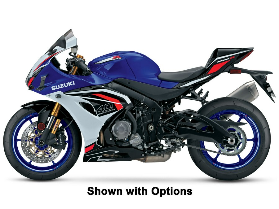 2027 Suzuki GSX-R 1000R 40th Anniversary Edition