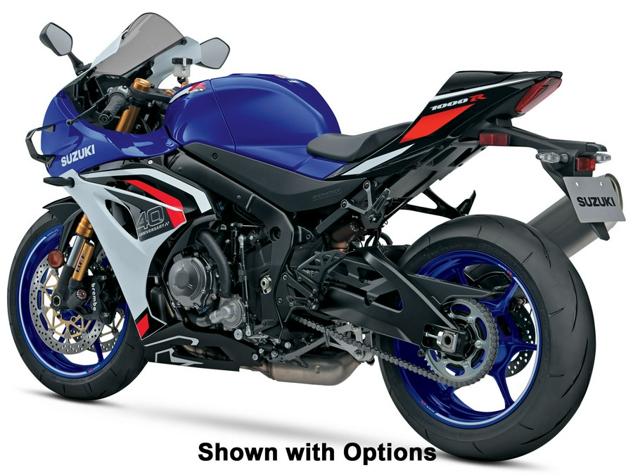 2027 Suzuki GSX-R 1000R 40th Anniversary Edition