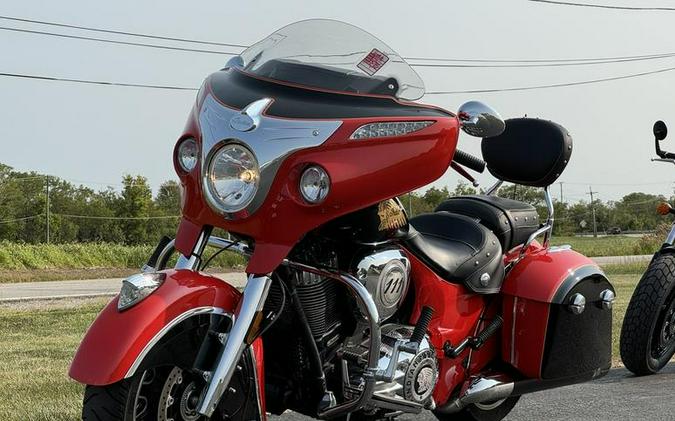 2017 Indian Motorcycle® Chieftain® Wildfire Red Over Thunder Black