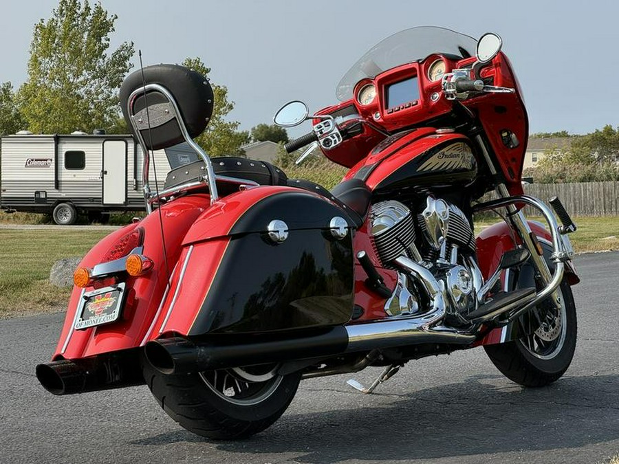 2017 Indian Motorcycle® Chieftain® Wildfire Red Over Thunder Black