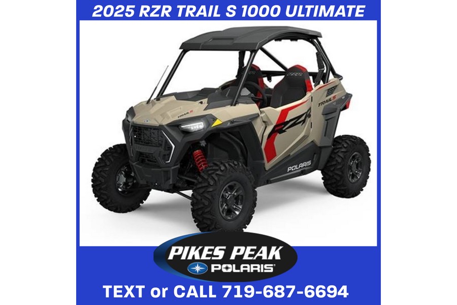 2025 Polaris Industries RZR TRAIL S 1000 ULTIMATE SAND DUNE