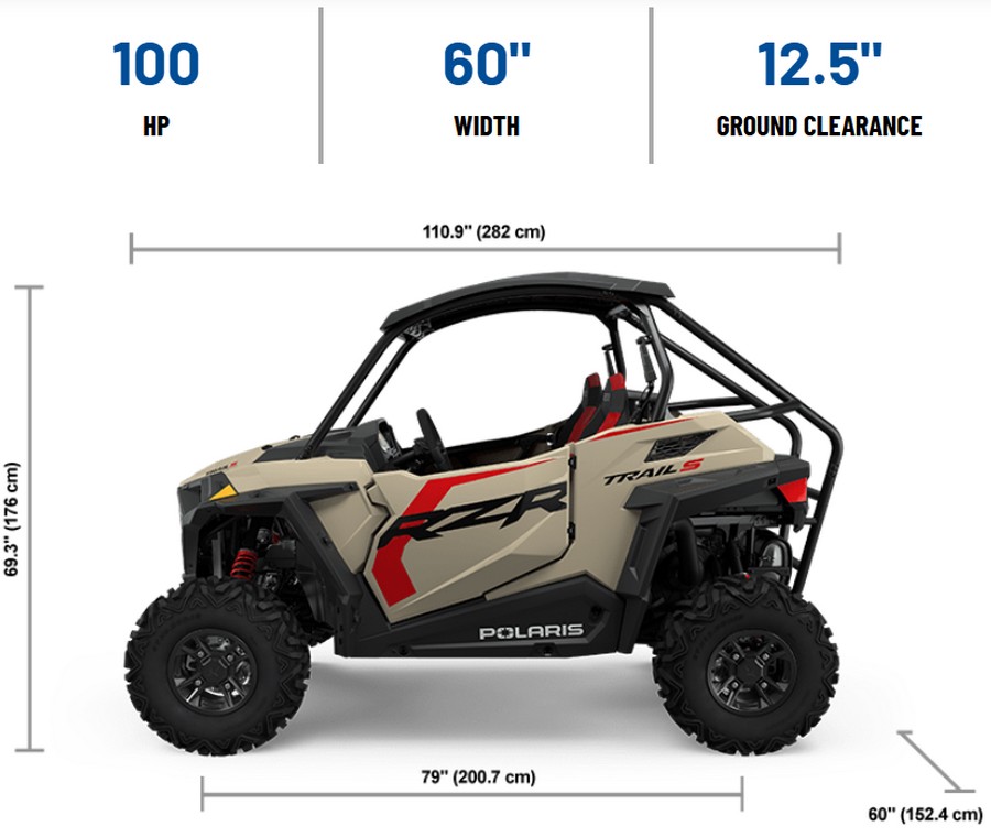 2025 Polaris Industries RZR TRAIL S 1000 ULTIMATE SAND DUNE