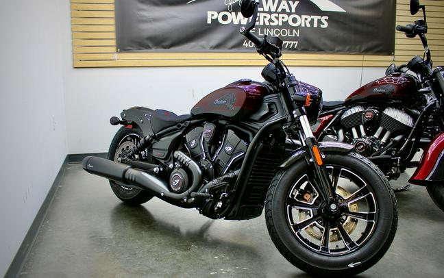 2026 INDIAN 125 SCOUT BOBBR, 125 RED W/ BLK CRSTL, 49ST