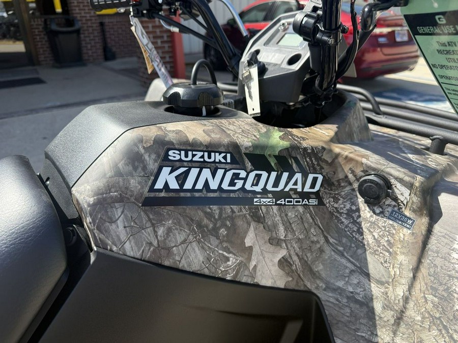 2025 Suzuki KingQuad 400ASi Camo