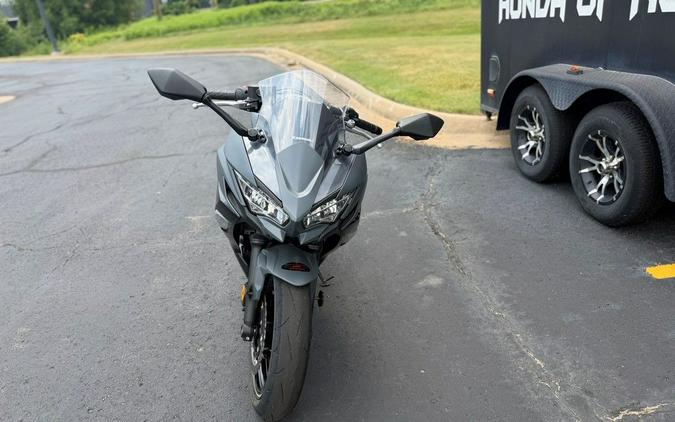 2024 Kawasaki Ninja® 650 ABS Metallic Matte Dark Gray/Metallic Spark Black