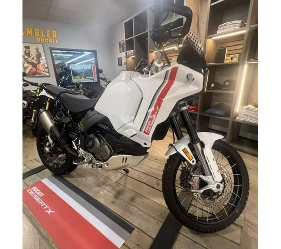 2023 Ducati DesertX Star White Silk