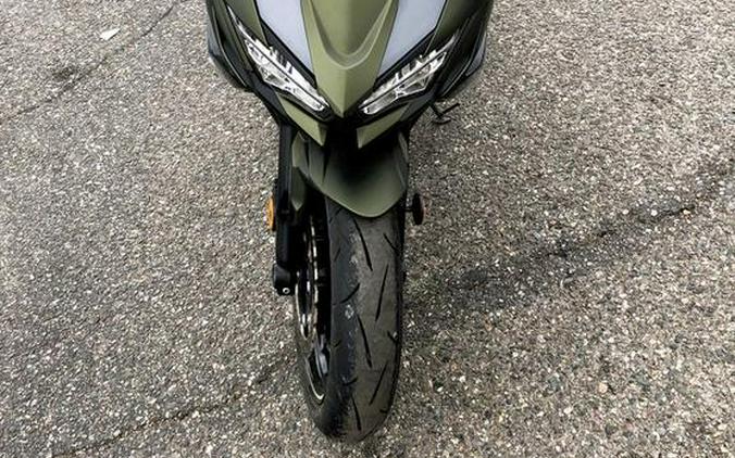2024 Kawasaki Ninja® 650 ABS Metallic Covert Green/Metallic Spark Black