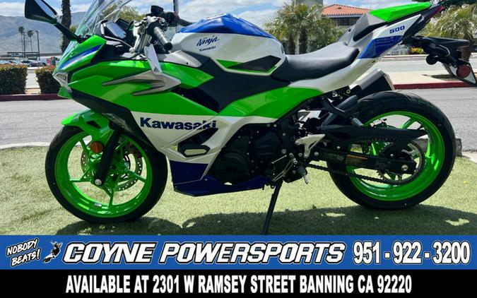 2024 Kawasaki Ninja® 500 SE 40th Anniversary Edition ABS