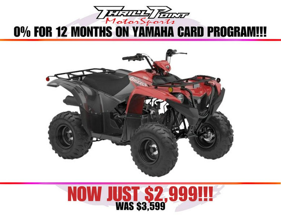 2025 Yamaha Grizzly 110