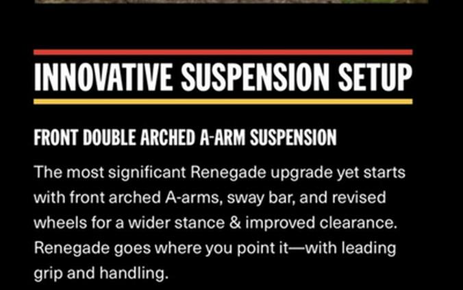 2026 Can-Am Renegade X mr 1000 R Hyper Silver & Legion Red