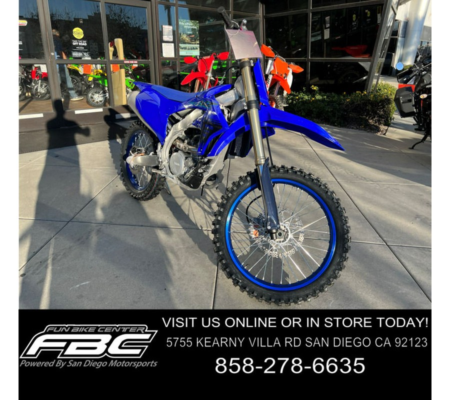 2024 Yamaha YZ250F Team Yamaha Blue