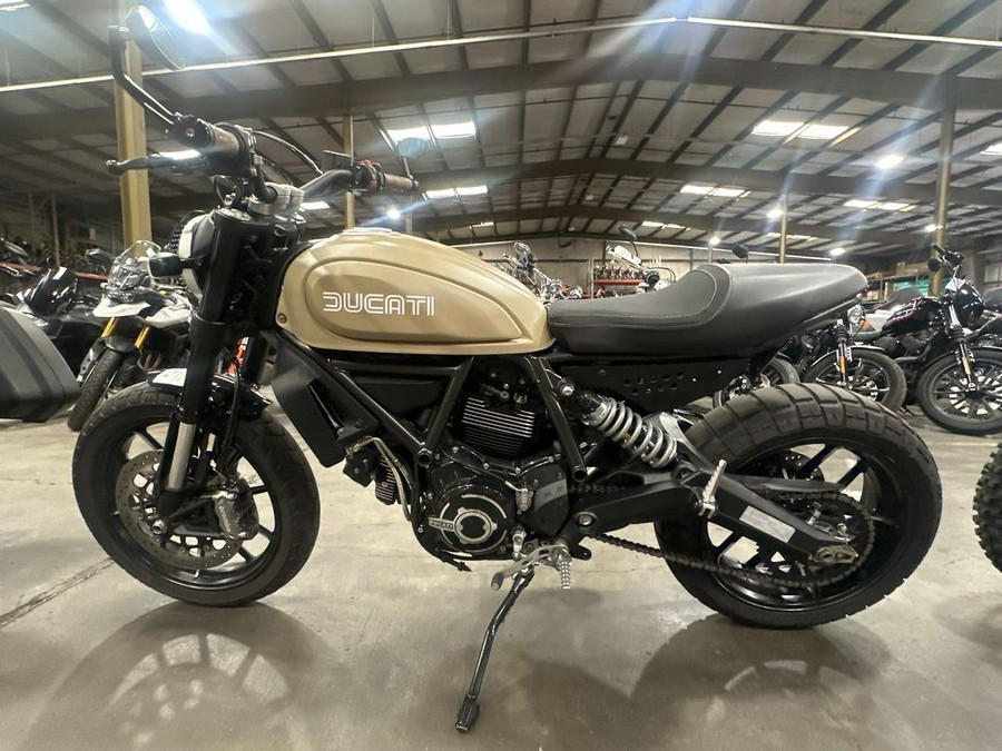 2020 Ducati Scrambler 800 Full Throttle Shining Black/Yellow