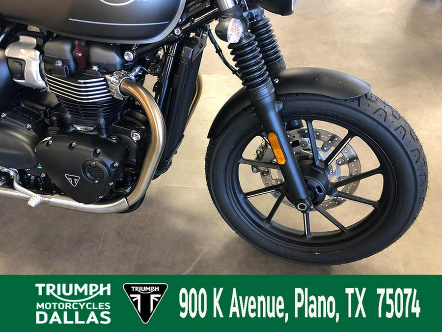 2023 Triumph Speed Twin 900 Matte Silver Ice