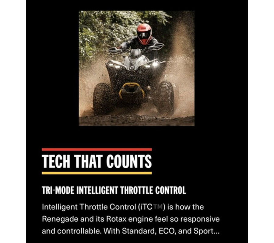 2026 Can-Am Renegade X mr 1000 R Hyper Silver & Legion Red