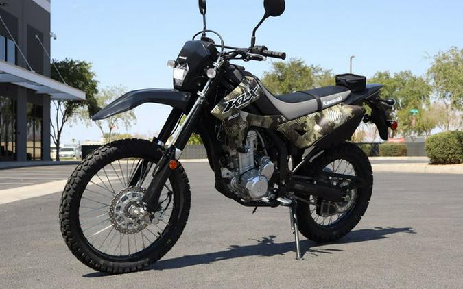 2026 Kawasaki KLX300 Cypher Camo Beige