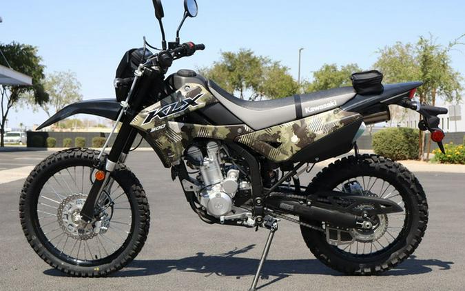2026 Kawasaki KLX300 Cypher Camo Beige