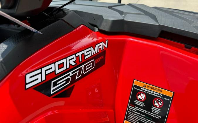 2025 Polaris Industries SPORTSMAN TOURING 570 INDY RED