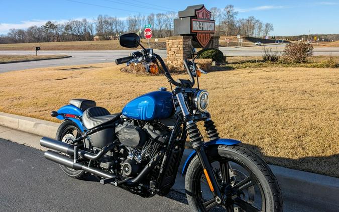 2024 Harley-Davidson Street Bob 114 Blue Burst