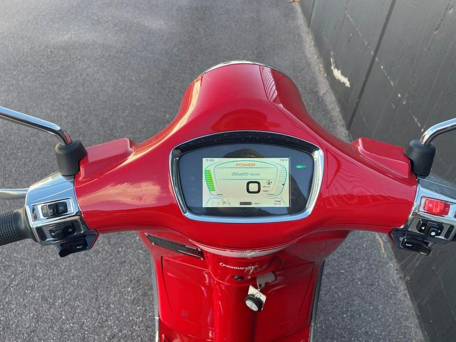 2023 Vespa Elettrica Red 70 KM/H