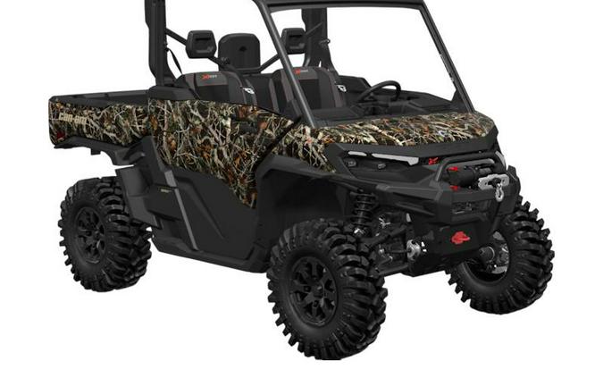 2026 Can-Am® Defender X mr HD11 with half-doors Dark Wildland Camo