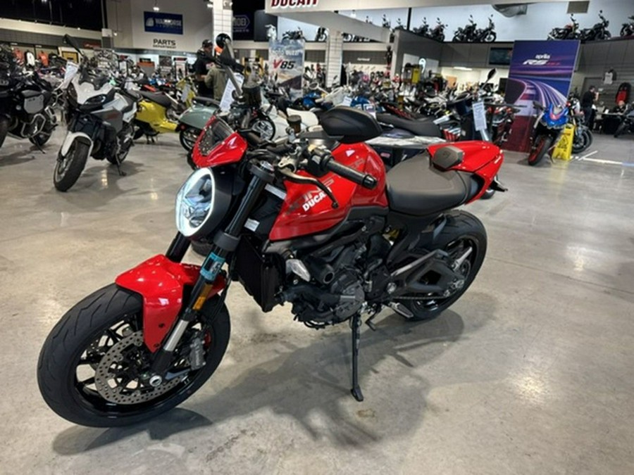 2023 Ducati Monster + Ducati Red Dark Stealth