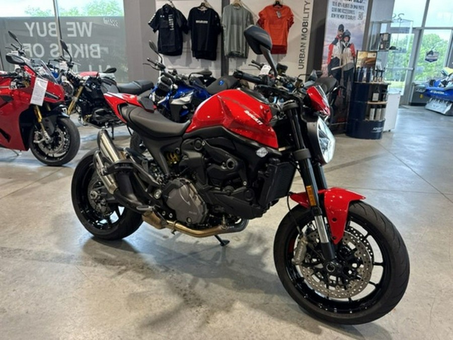 2023 Ducati Monster + Ducati Red Dark Stealth