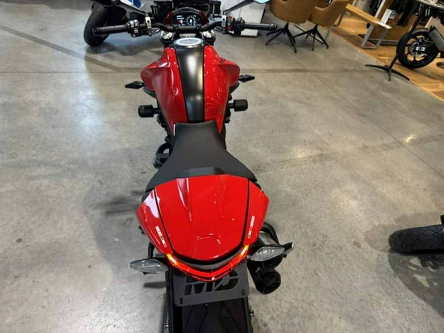 2023 Ducati Monster + Ducati Red Dark Stealth