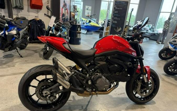 2023 Ducati Monster + Ducati Red Dark Stealth