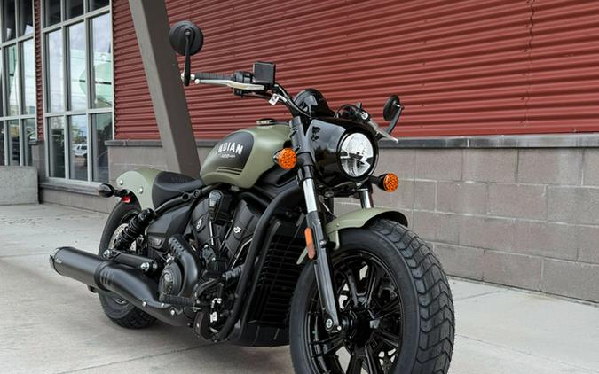 2026 Indian SCOUT BOBBER LT W/TECH, MOSS GREEN