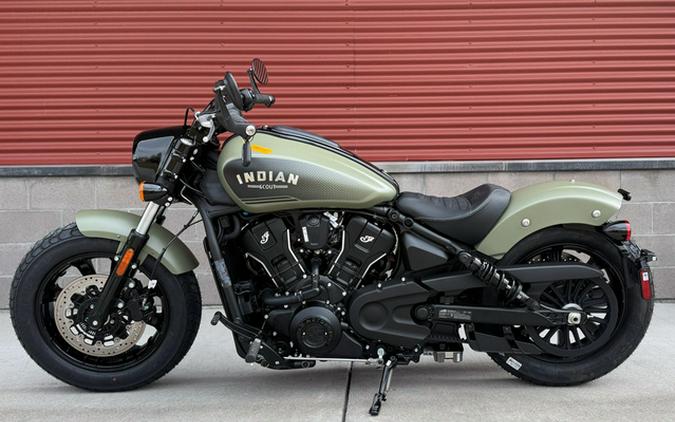 2026 Indian SCOUT BOBBER LT W/TECH, MOSS GREEN