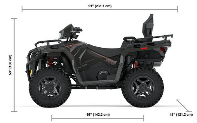 2025 Polaris Industries SPORTSMAN TOURING 570 ULTIMATE GRANITE GRAY