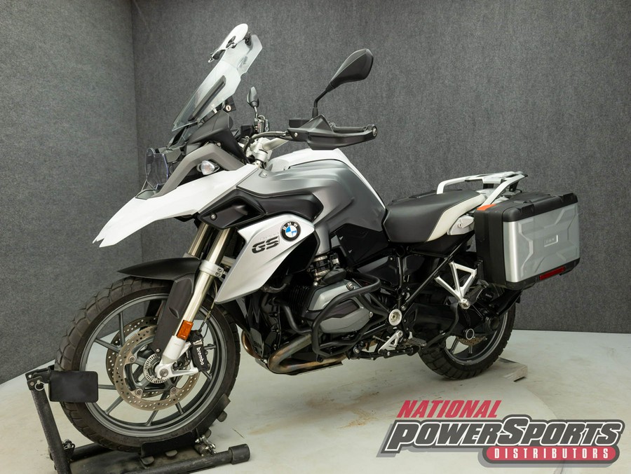 2016 BMW R1200GS W/ABS