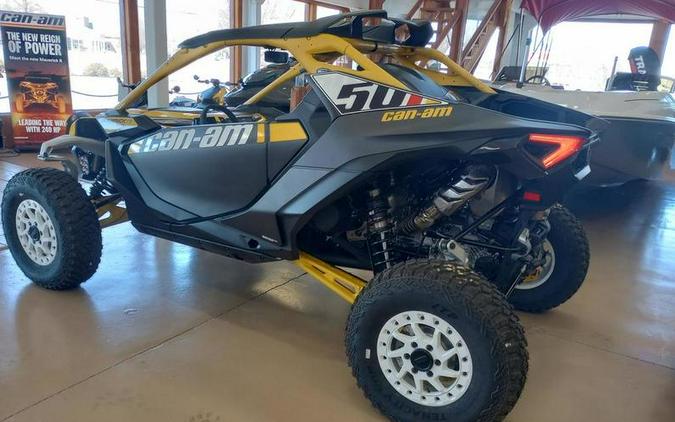 2024 Can-Am® Maverick R X RS Carbon Black & Neo Yellow