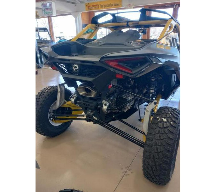 2024 Can-Am® Maverick R X RS Carbon Black & Neo Yellow