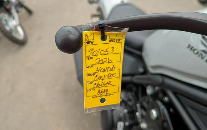 2026 Honda Rebel 500
