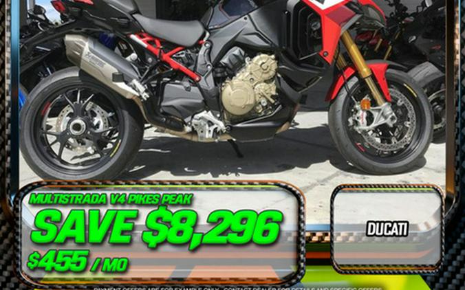 2023 DUCATI Multistrada V4 Pikes Peak Livery