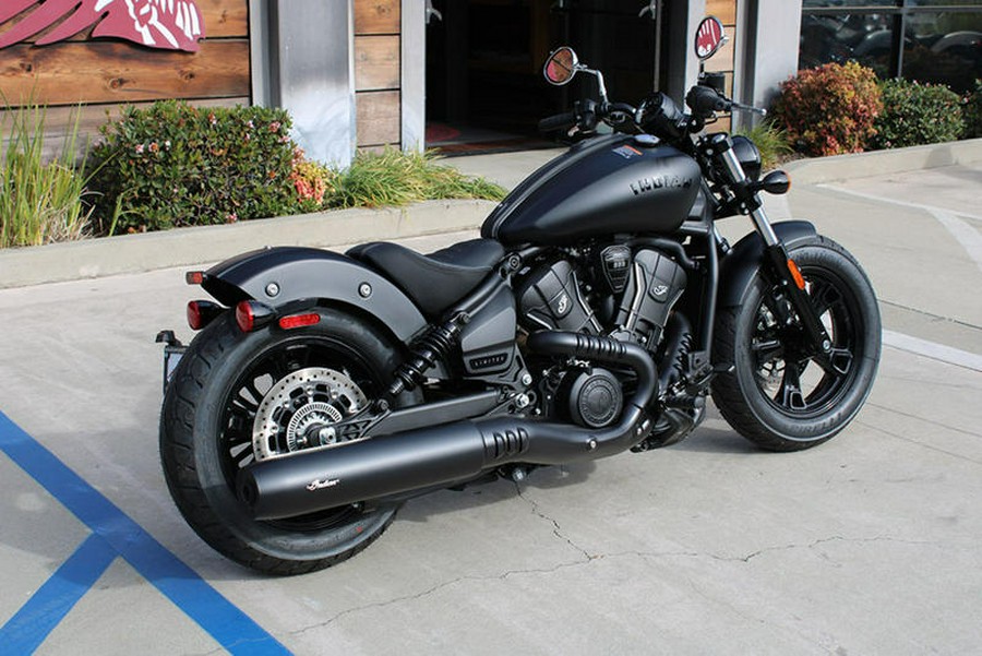 2026 Indian Motorcycle® Scout® Sixty Bobber Limited Black Smoke