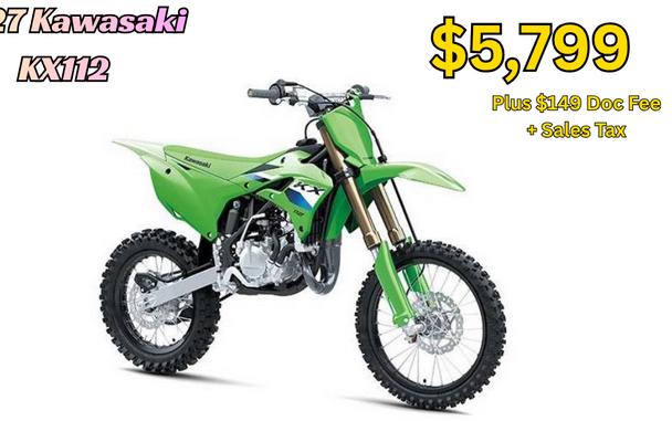 2027 KX 112 - Kawasaki