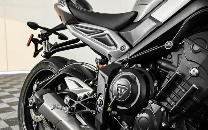 2024 Triumph Street Triple 765 RS Silver Ice